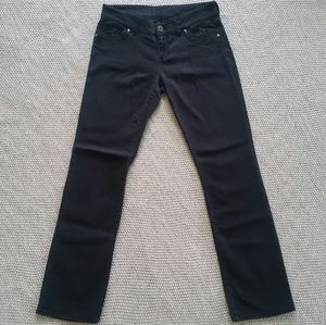 dELiA*s Morgan Straight Black Jeans